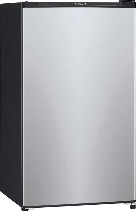 FFPE3322UM 19" Compact Refrigerator with 3.3 cu. ft. Total Capacity Adjustable Glass Shelves Reversible Door and Chill Zone in Silver Mist - display_model