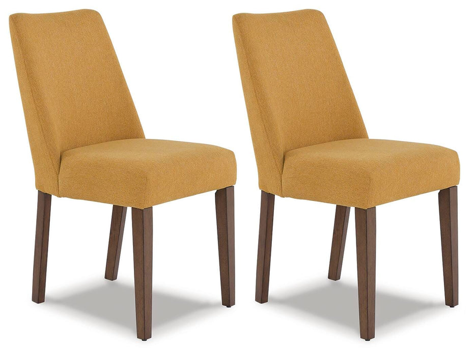 Lyncott Mustard/Brown Dining Collection