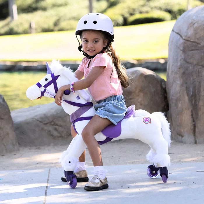 Power Pony Push Riding Toy - Crystal - new