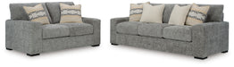Dunmor Graphite Dunmor Sofa and Loveseat