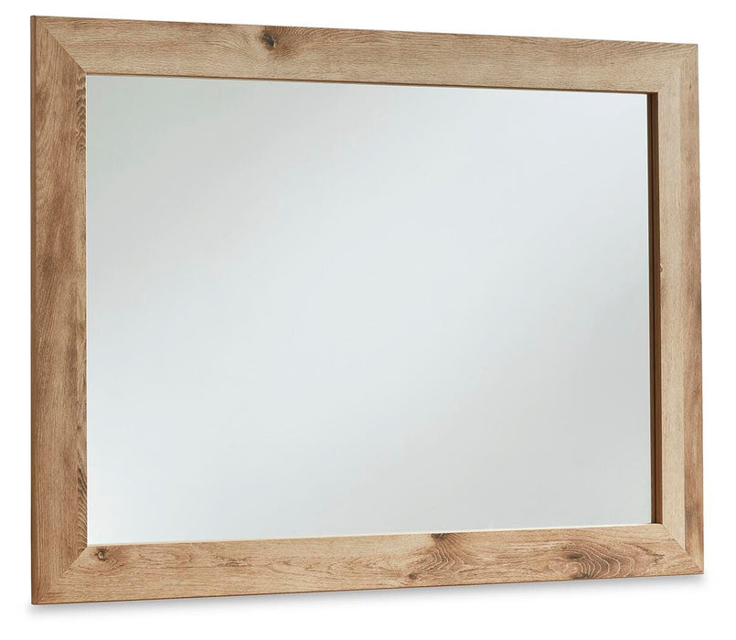 Hyanna Tan Brown Bedroom Mirror