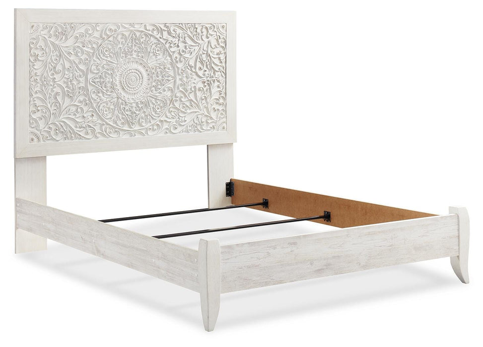 Paxberry Whitewash Paxberry Queen Panel Bed