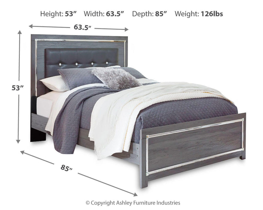 Lodanna Gray Lodanna Queen Panel Bed