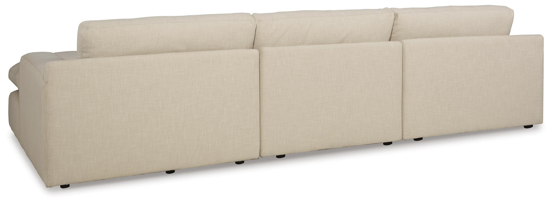 Elyza Linen Elyza 3-Piece Sectional with Chaise