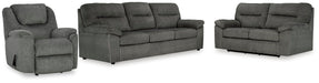 Bindura Mineral Bindura Sofa, Loveseat and Recliner