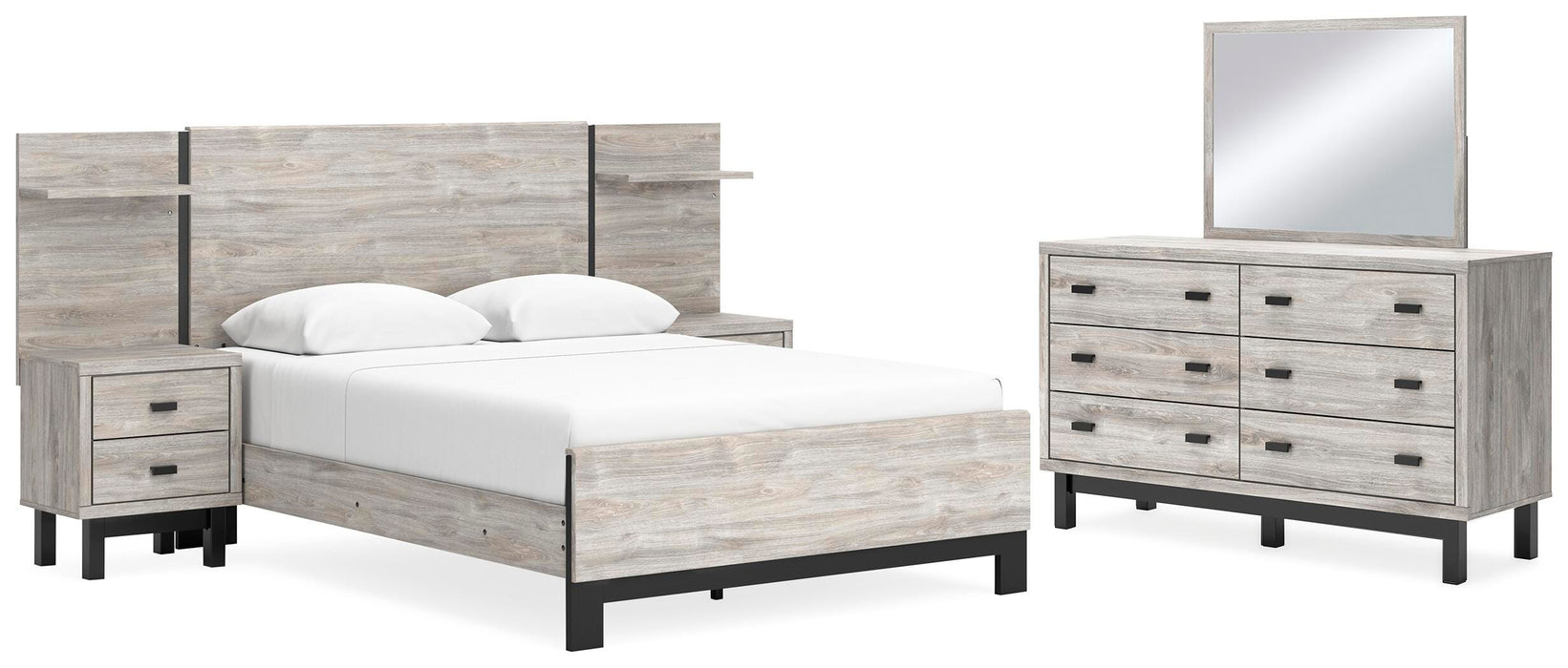 Vessalli Gray Bedroom Collection