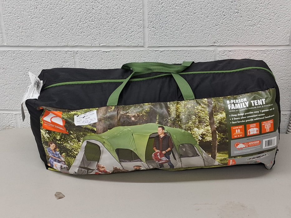 Ozark Trail 8-Person Clip & Camp Dome Family Tent with Rainfly