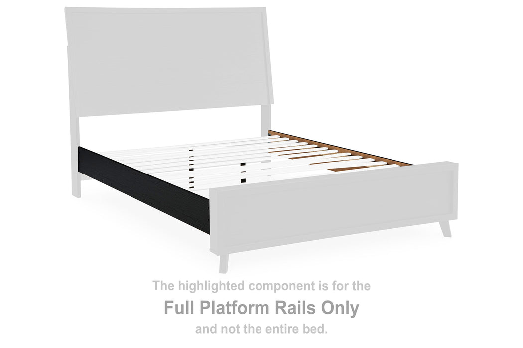 Danziar Black Full Platform Rails
