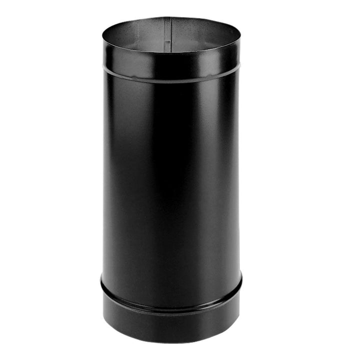 DuraVent 6DBK-48 DuraBlack Single Wall Wood Burning Black Stove Pipe Connector to Vent Smoke and Exhaust, 48 Inches Long x 6 Inch Diameter - open_box