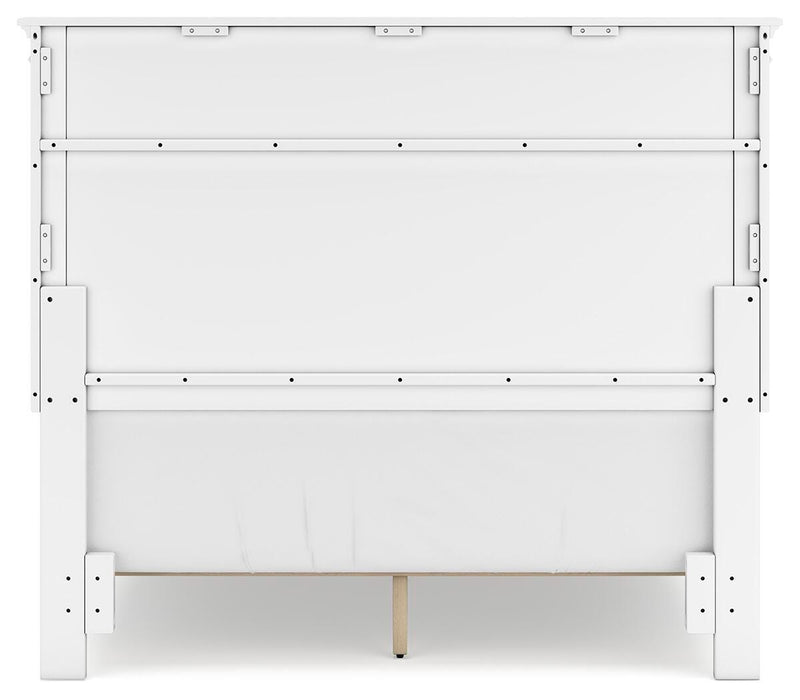 Fortman White Fortman Full Panel Bed