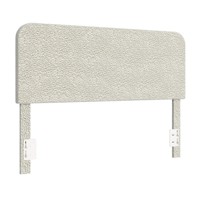 Better Homes & Gardens Juliet Full/Queen Boucle Headboard, Ivory - use_like_new