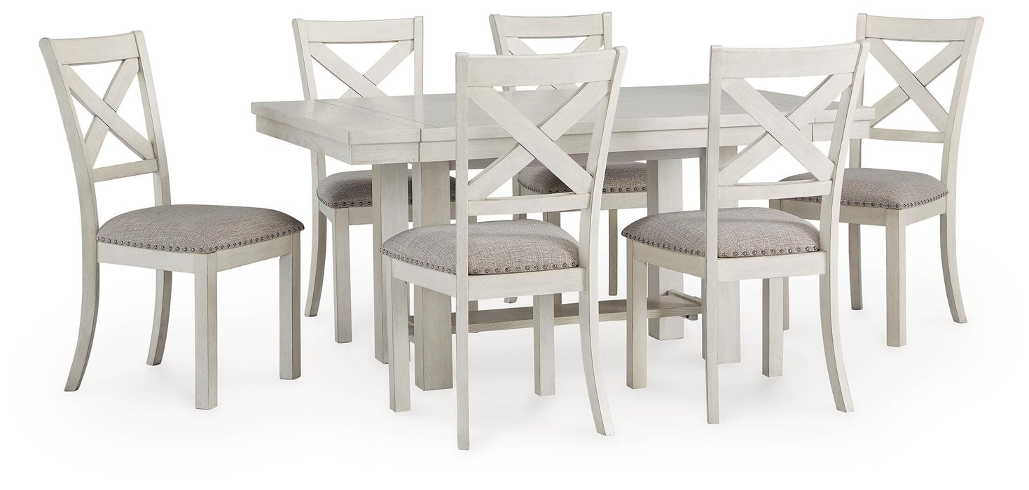 Robbinsdale Antique White Dining Collection