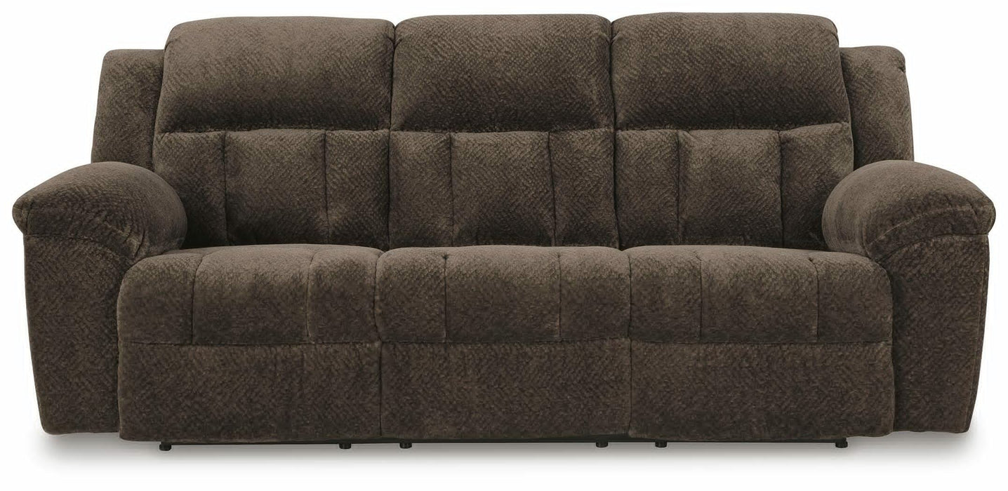 Frohn Chocolate Frohn Reclining Sofa