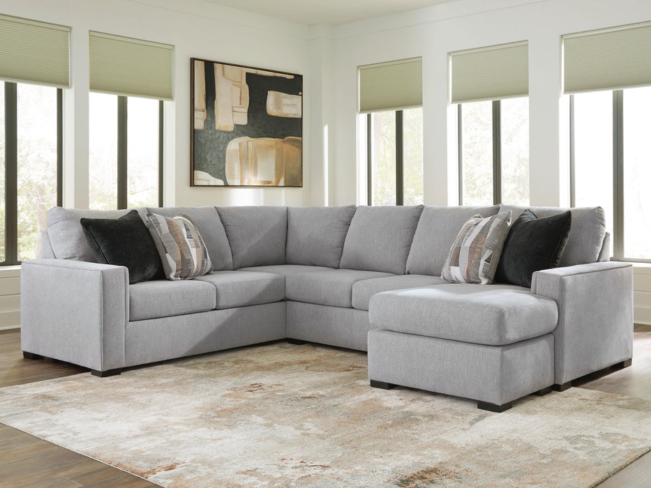 Lakepoint Nickel Lakepoint 2-Piece Sectional with Chaise