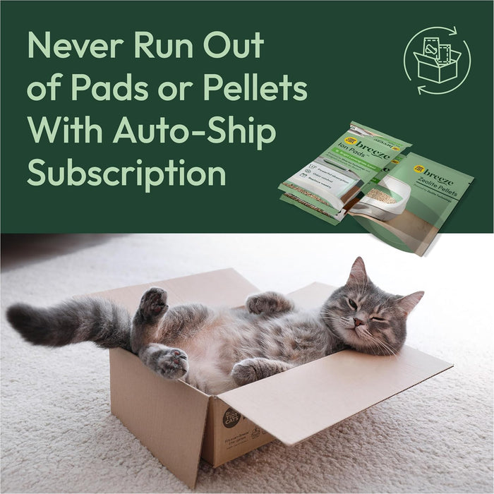 Purina Tidy Cats Litter Box System, BREEZE System Starter Kit Litter Box, Litter Pellets & Pads - new