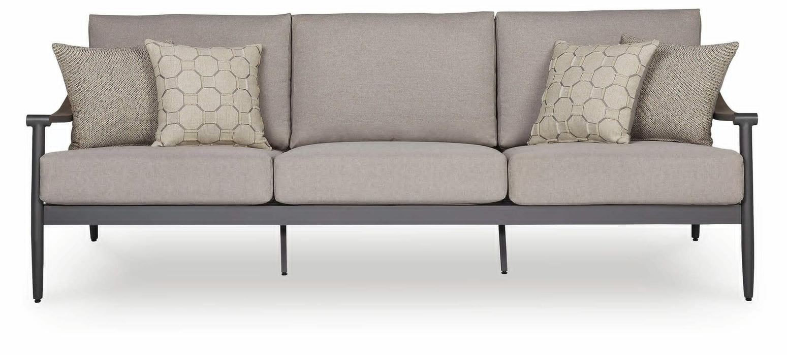 North Island Gray Sofa with Cushion