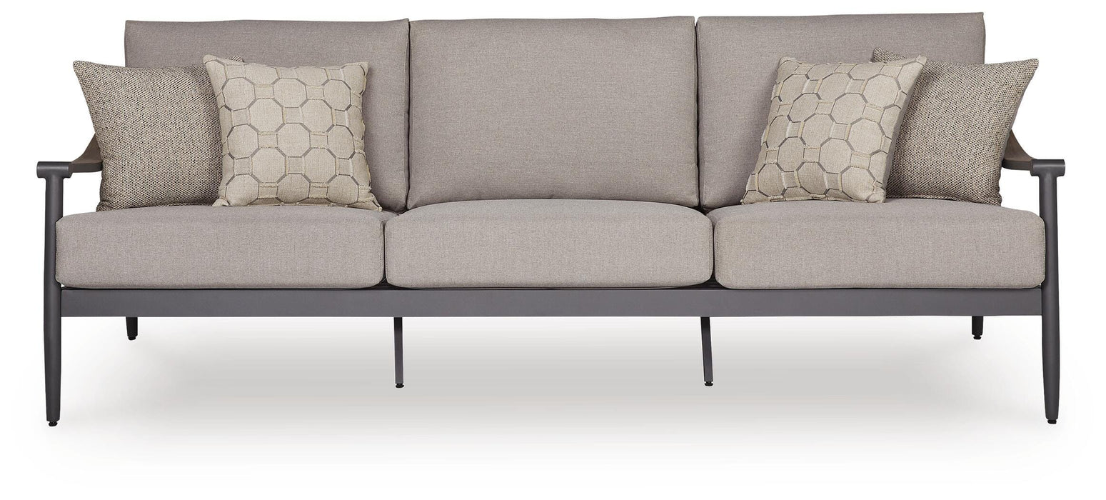 North Island Gray Sofa with Cushion
