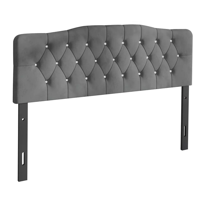 queen Chalet Posh Upholstered Headboard - new
