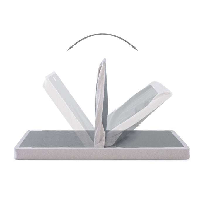 Zinus No Assembly 5" White Metal Box Spring, Twin - new