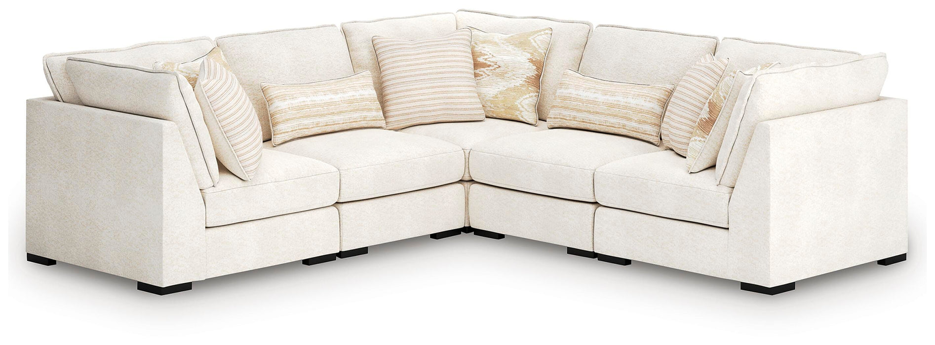 Donelson Creek Vanilla Donelson Creek 5-Piece Sectional