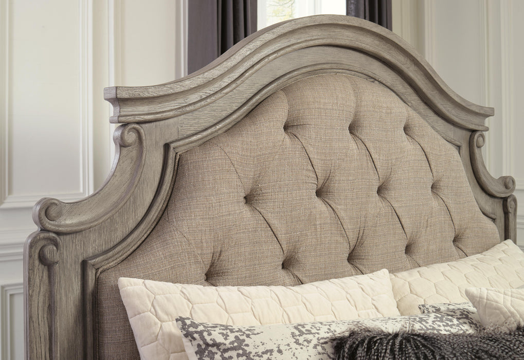 Lodenbay Antique Gray Lodenbay King Panel Bed