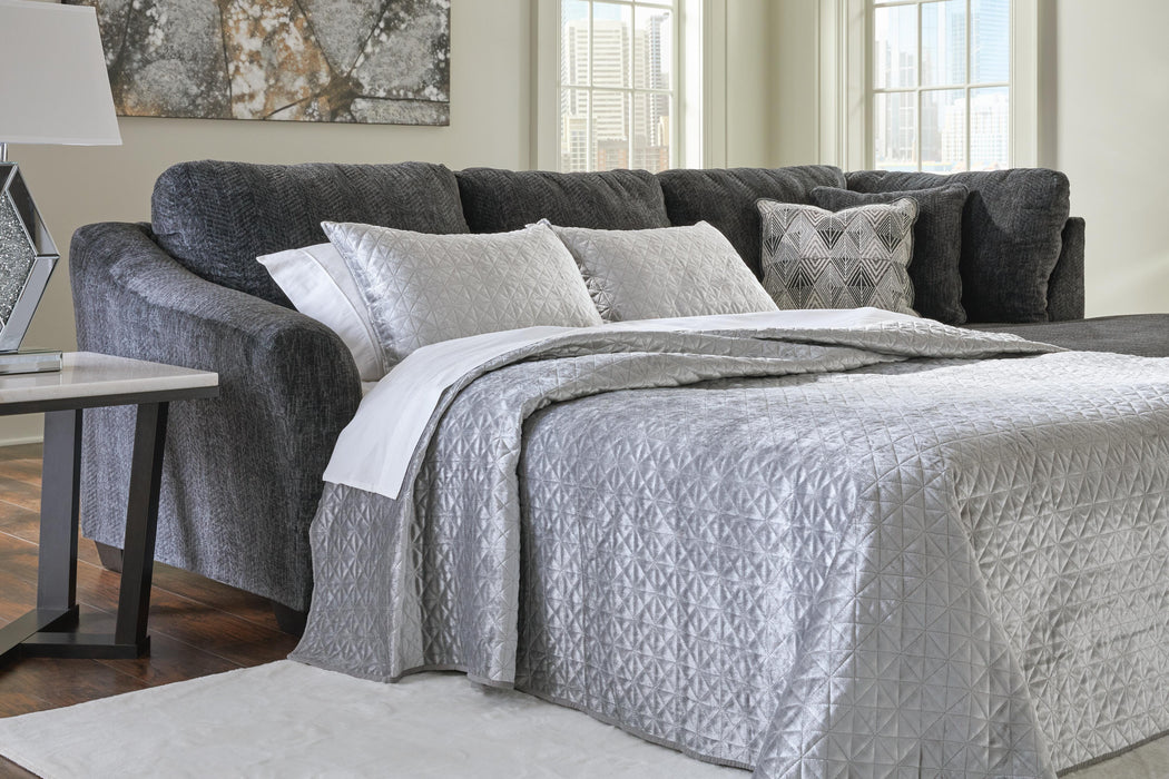 Biddeford Shadow Biddeford 2-Piece Sleeper Sectional with Chaise