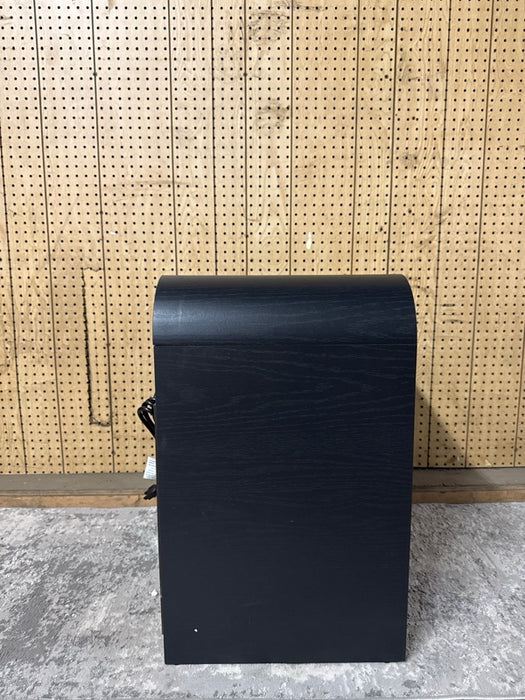 Better Homes & Gardens Juliet Nightstand with USB, Rich Black Finish - open_box