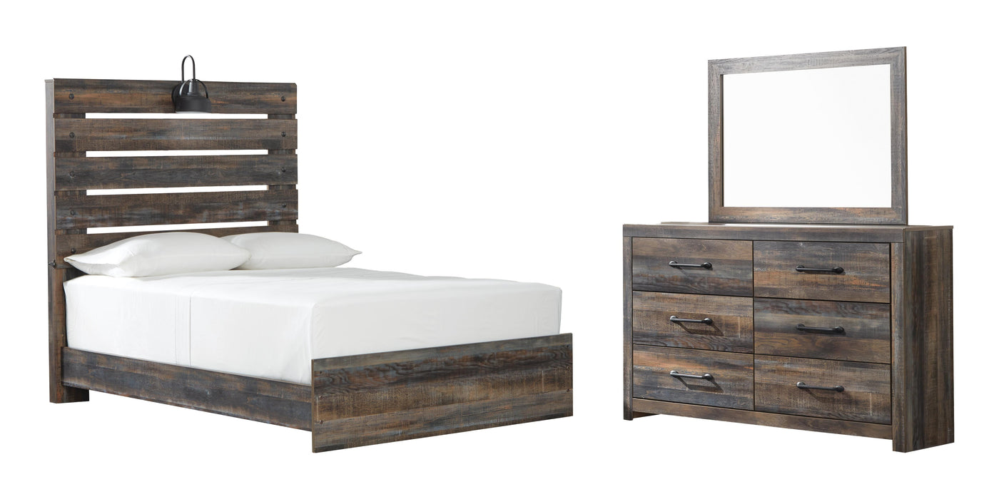 Drystan Multi Drystan Full Panel Bed, Dresser and Mirror