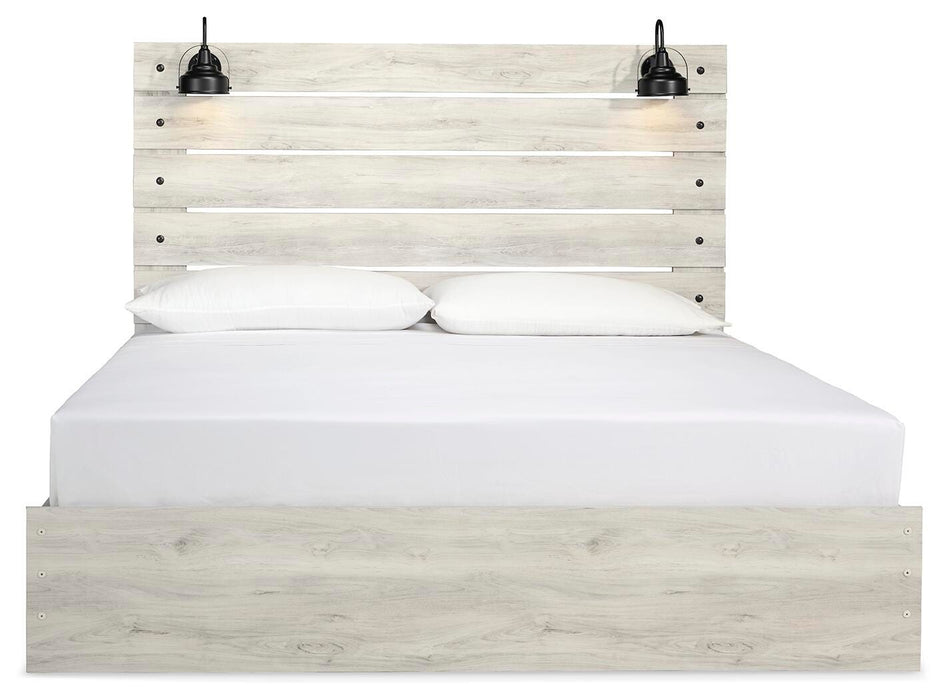 Cambeck Whitewash Cambeck King Panel Bed
