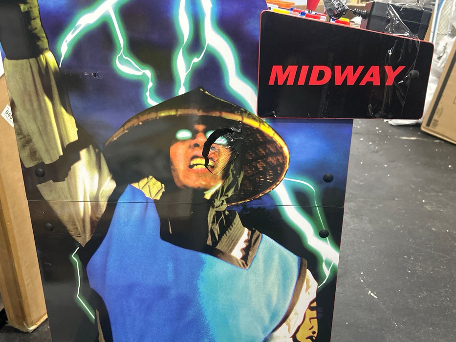Arcade1UP Mortal Kombat II Deluxe Arcade Game - open_box