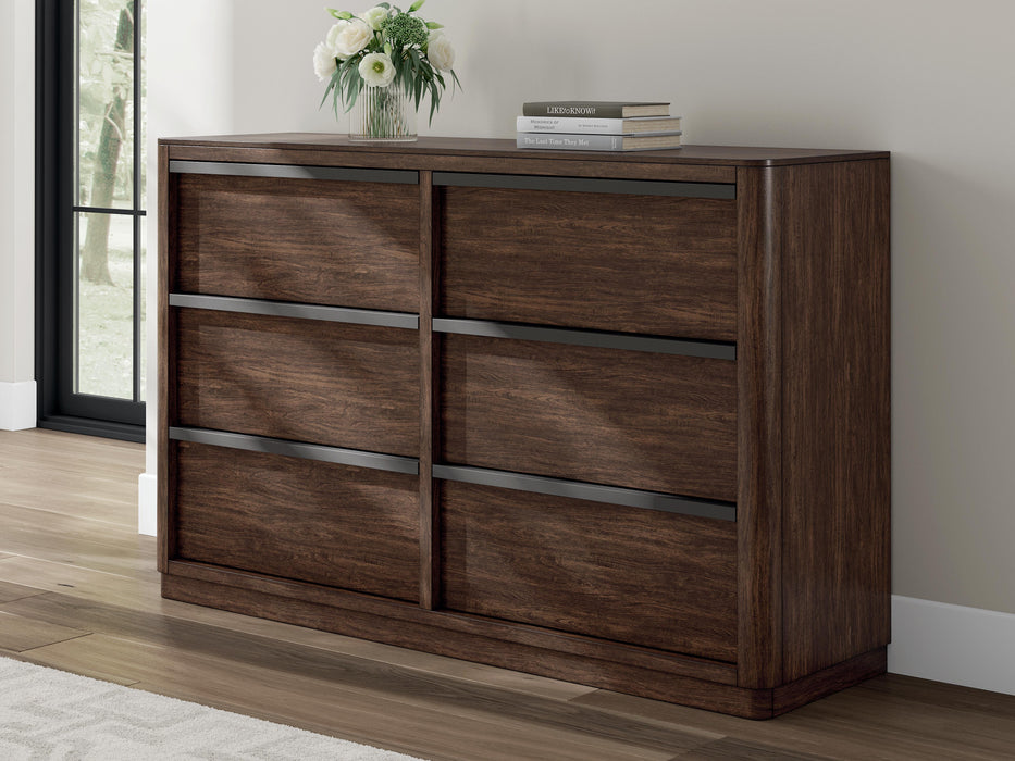Kendamor Dark Brown Dresser