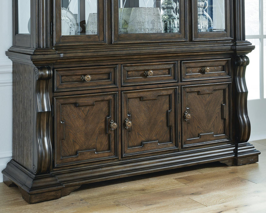 Maylee Dark Brown Dining Room Buffet