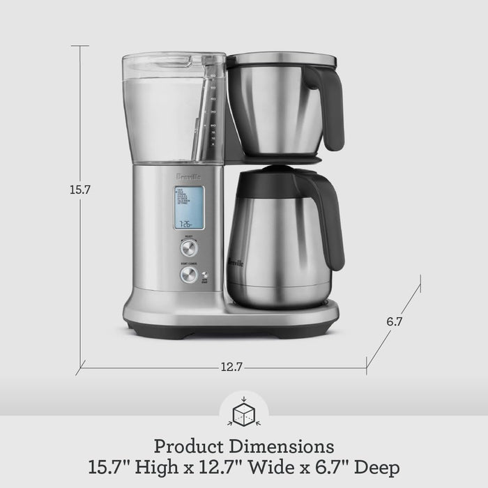 Breville BDC450BSS Precision Brewer Thermal, Coffee Maker, Brushed Stainless Steel, One Size - new