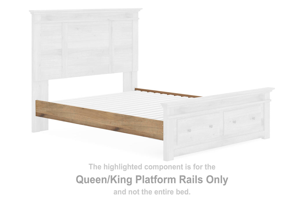 Fenderport Tan Queen/King Platform Rails
