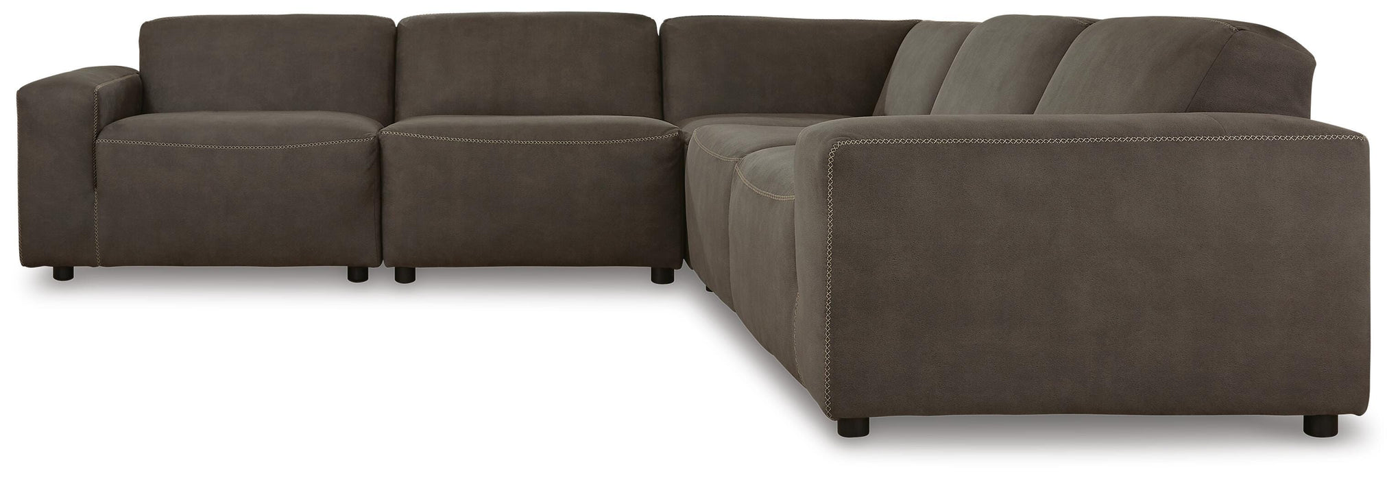 Allena Gunmetal Living Room Collection