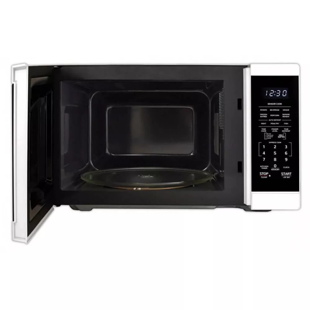 Sharp SMC1461HW 1.4 Cu. Ft. White Countertop Microwave Oven - display_model