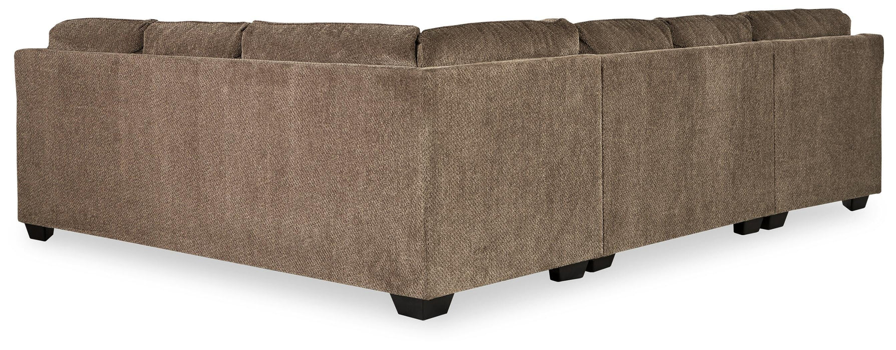 Graftin Teak Graftin 3-Piece Sectional with Chaise