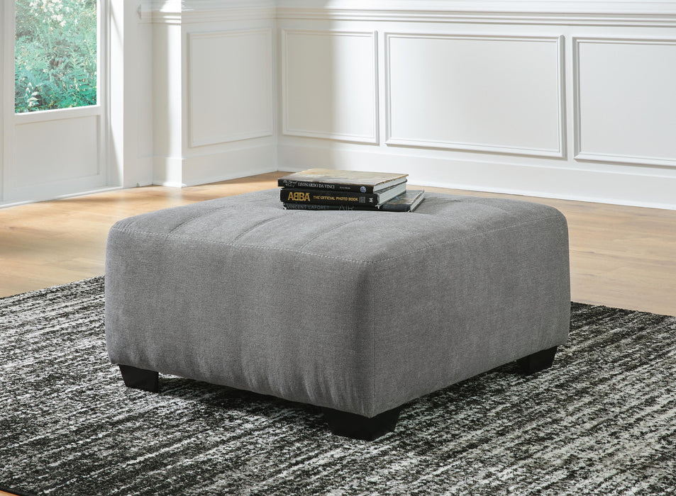 Birkdale Court Gray Oversized Accent Ottoman