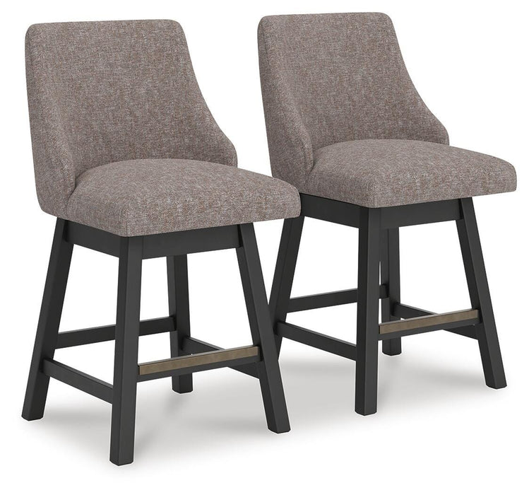 Neymorton Dark Grayish Brown Dining Collection