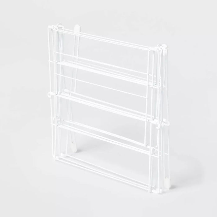 Folding Steel Drying Rack White - Brightroom - open_box