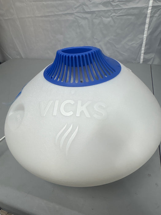 Vicks Warm Steam Vaporizer Humidifier with Night Light, 1.5 Gal, 600 Sq. Ft, White, V150SGNLUPCV2 - new