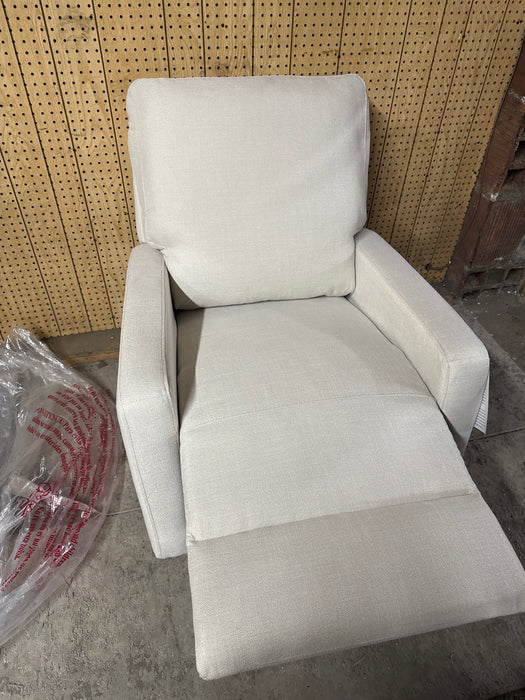 Better Homes & Gardens Modern Farmhouse Glider Recliner, Cream Linen - new