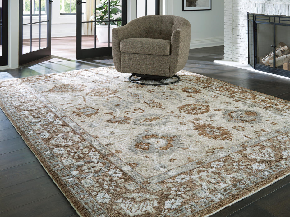 Ainswick Brown/Beige/Gray Memory Foam Large Rug