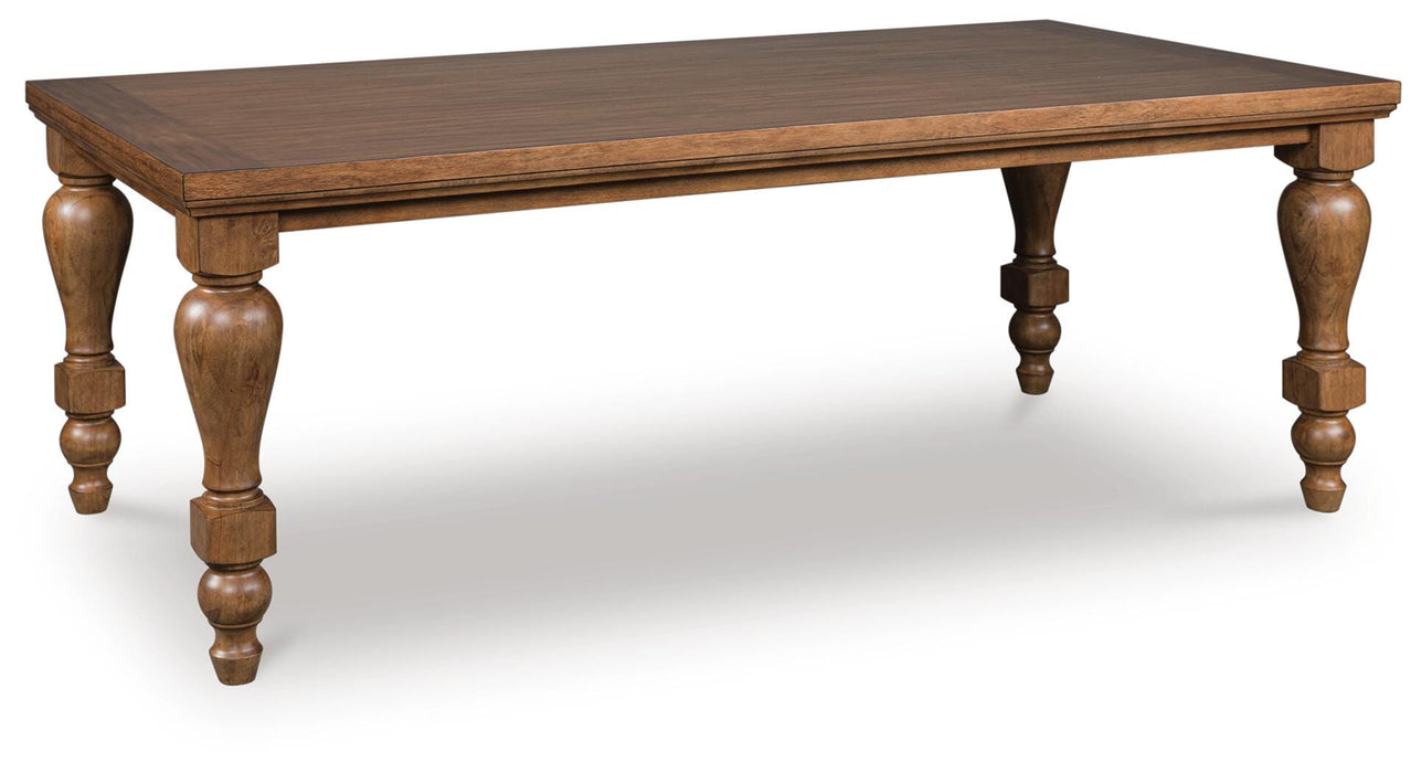 Chadworth Brown Rectangular Dining Room Table