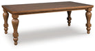 Chadworth Brown Rectangular Dining Room Table