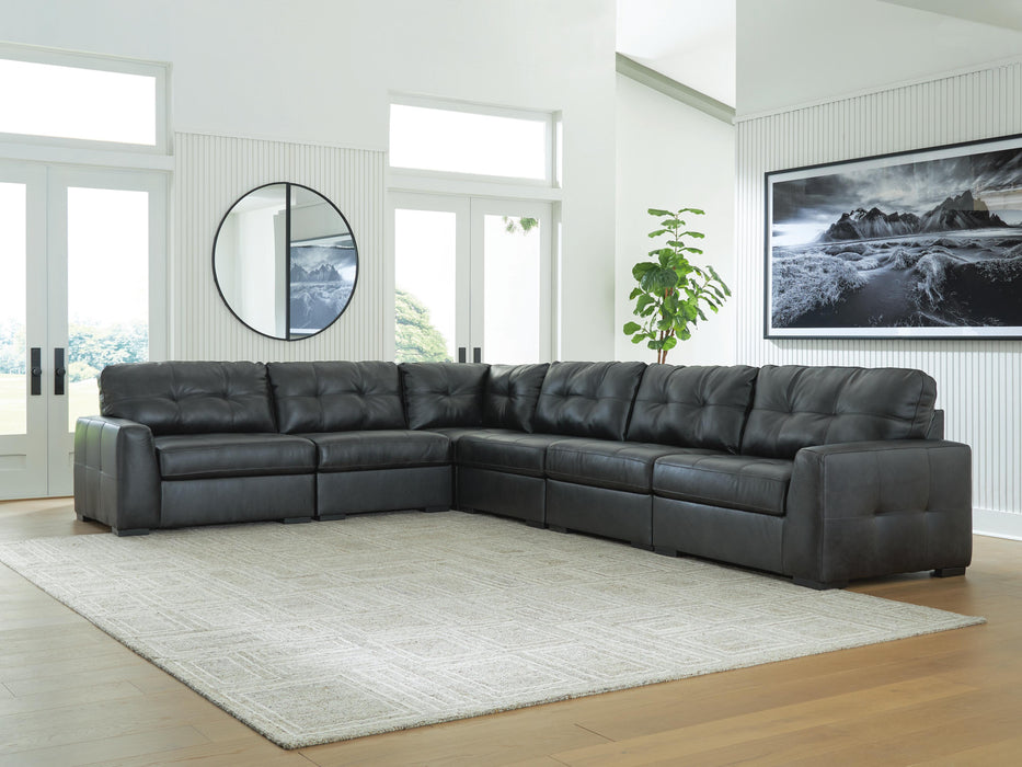 Brindley Pier Fog Brindley Pier 6-Piece Sectional