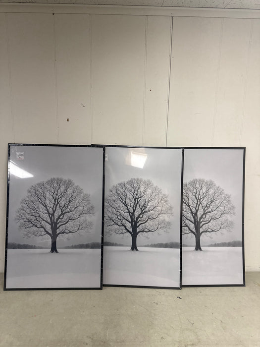 Sindcom 16x24 Picture Frames , Gallery Wall Poster Frames Set of 3 , Black - new