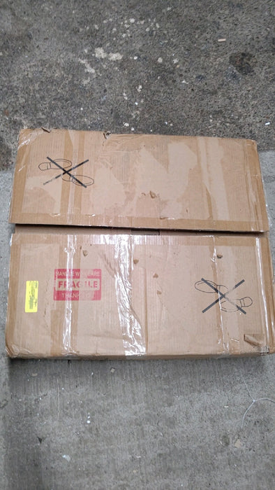 4-Burners Gas Cooktop 24 inch Stainless Steel Tempered Glass NG/LPG Convertible - open_box