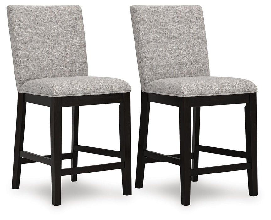 Neymorton Dark Grayish Brown Dining Collection