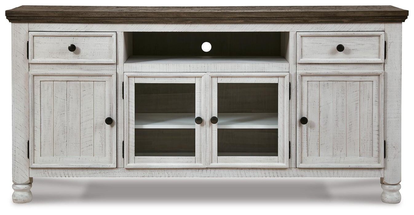 Havalance Two-tone Extra Large TV Stand